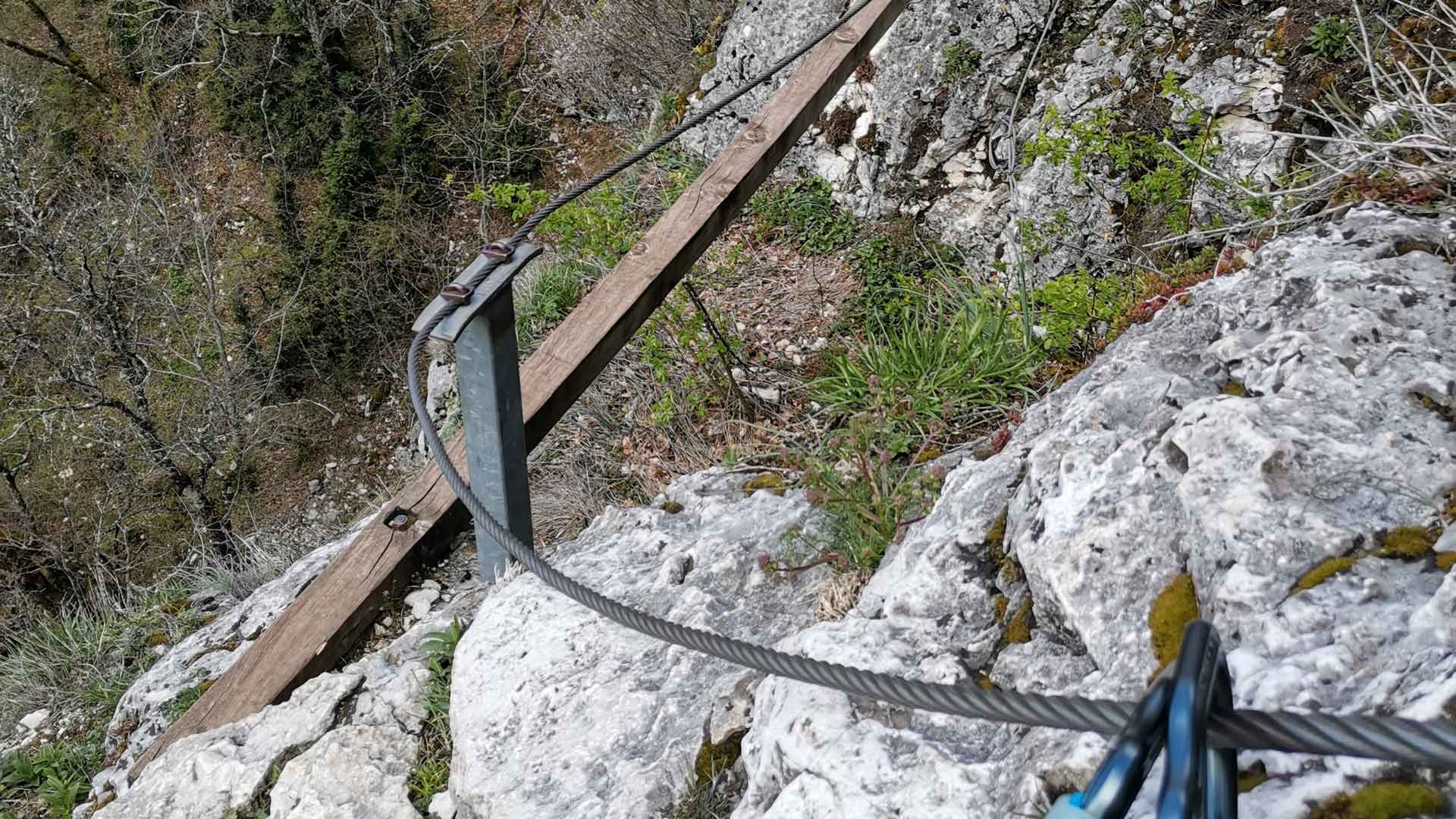 Via Ferrata des Rapaces de Marqueyssac, Vézac