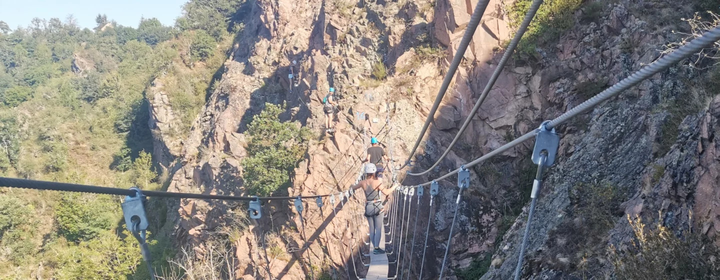 Via Ferrata des Gorges de la Sioule, Servant