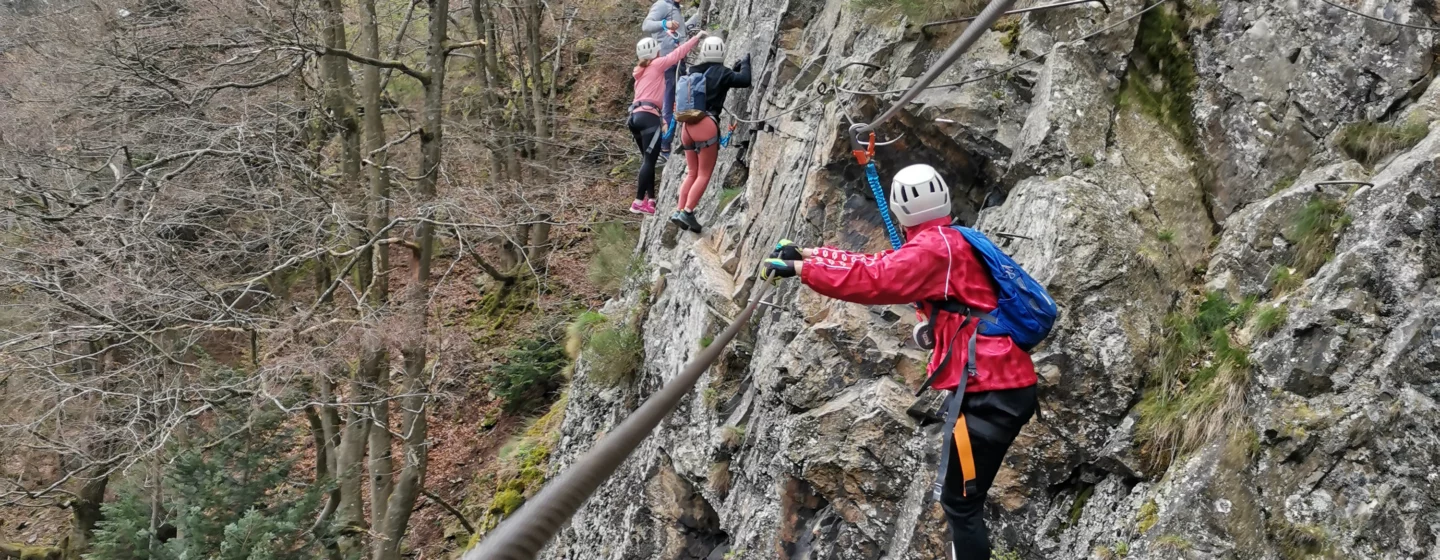 Via Ferrata du Gouffre d&rsquo;Enfer, Planfoy