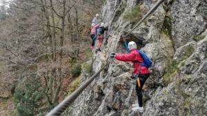Via Ferrata du Gouffre d'Enfer - Planfoy, Massif du Pilat