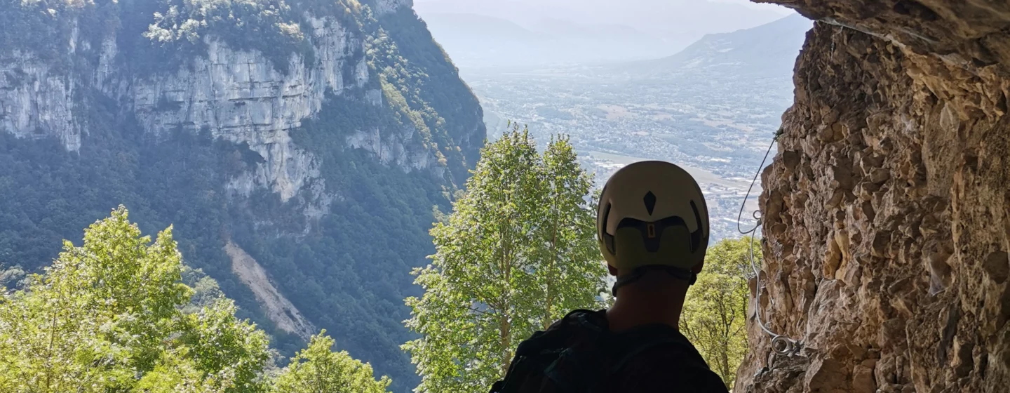 Via Ferrata de la Grotte à Carret, Saint-Jean-d&rsquo;Arvey
