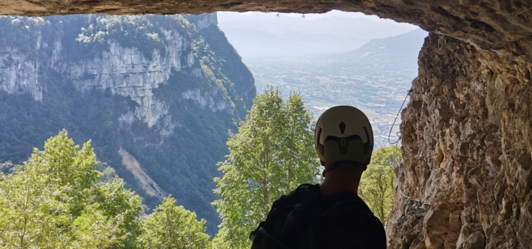 Via Ferrata de la Grotte à Carret, Saint-Jean-d&rsquo;Arvey