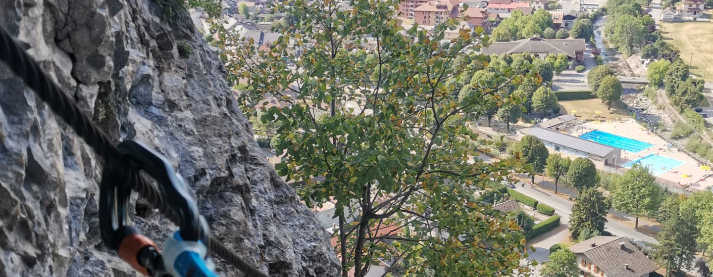 Via Ferrata de la Roche à l&rsquo;Agathe, Thônes
