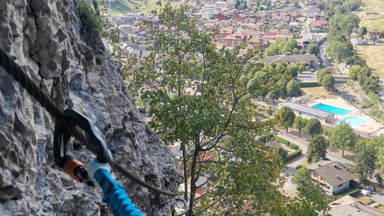 Via Ferrata de la Roche à l&rsquo;Agathe, Thônes